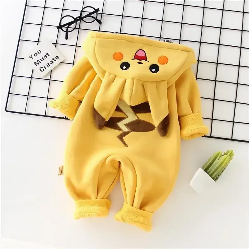 Baby Clothing Accessories - New Cute Cartoon Pokemon Pikachu Baby
