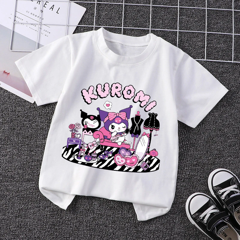 Baby Clothing For Summer - Kuromi Girls Clothing Cute Girl Cotton