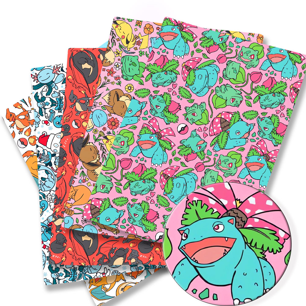 Baby Clothing Sewing - Pokemon Cartoon Fabric140*50cm Handmade Sewing Patchwork