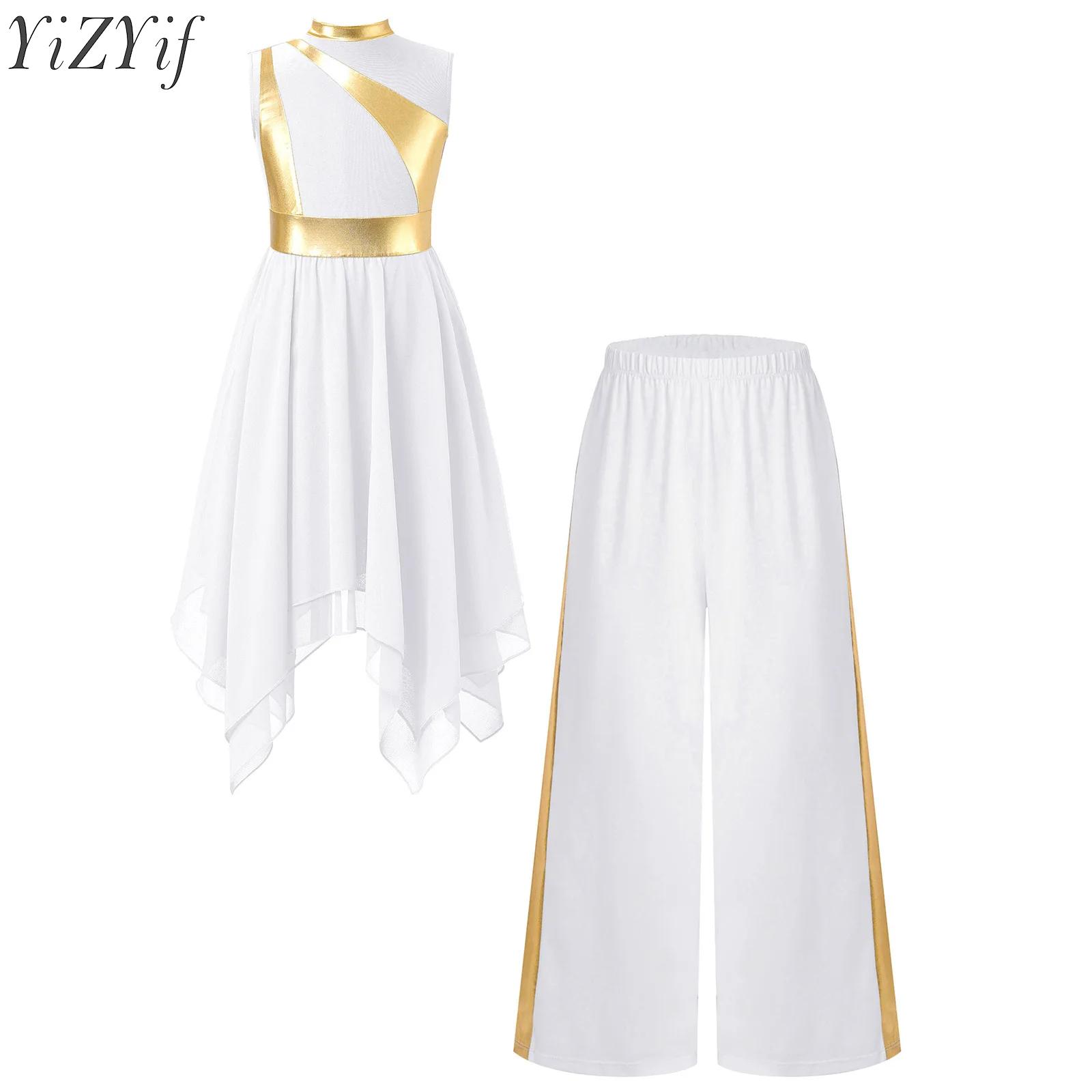 Baby Clothing Size - Kids Girls Liturgical Praise Dance Sets