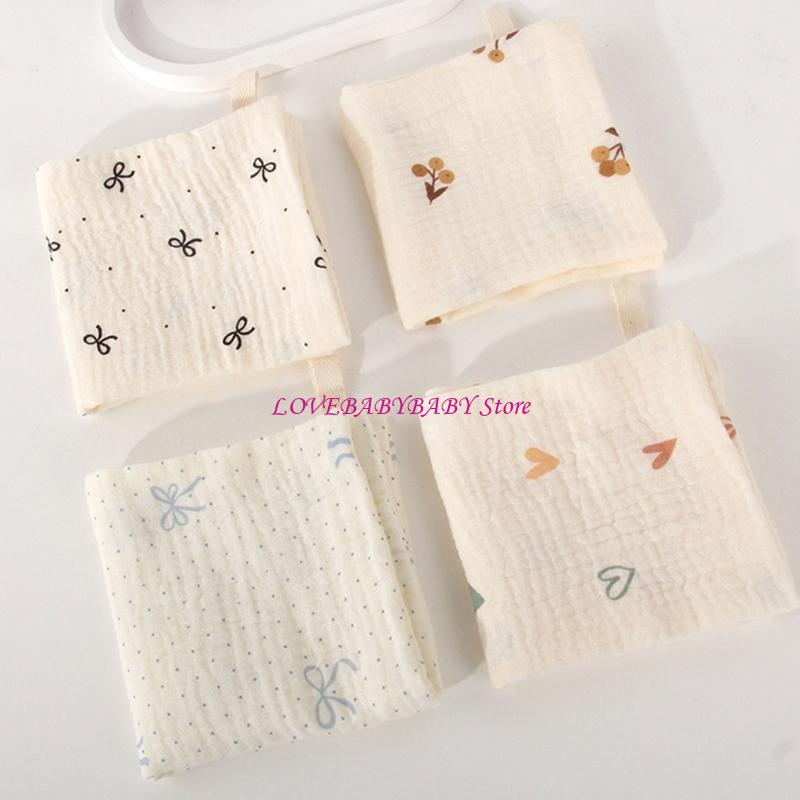 Pack of 5pcs Soft Baby Washclo - đánh giá và giá Printed Bibs Pack