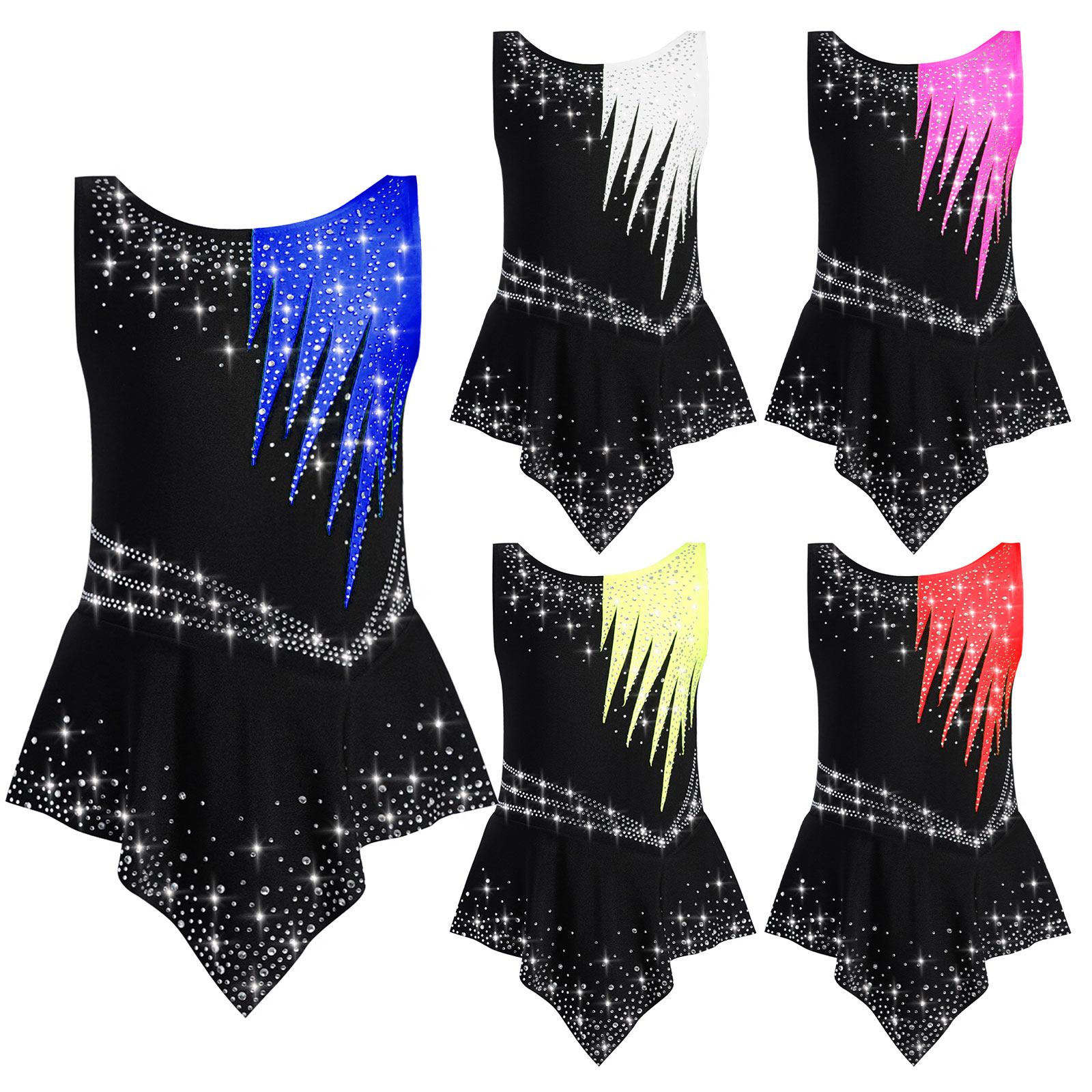 Girls Rhinestones Contrast Col - đánh giá và giá Baby Clothing Size