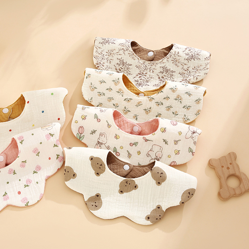 2-Pack Newborn Bibs  Cute Prin - đánh giá và giá Printed Bibs Pack