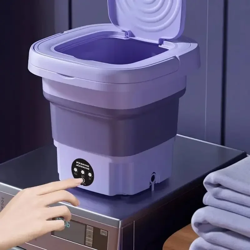 8L Foldable Washing Machine wi - đánh giá và giá Baby Clothing Washing Machine