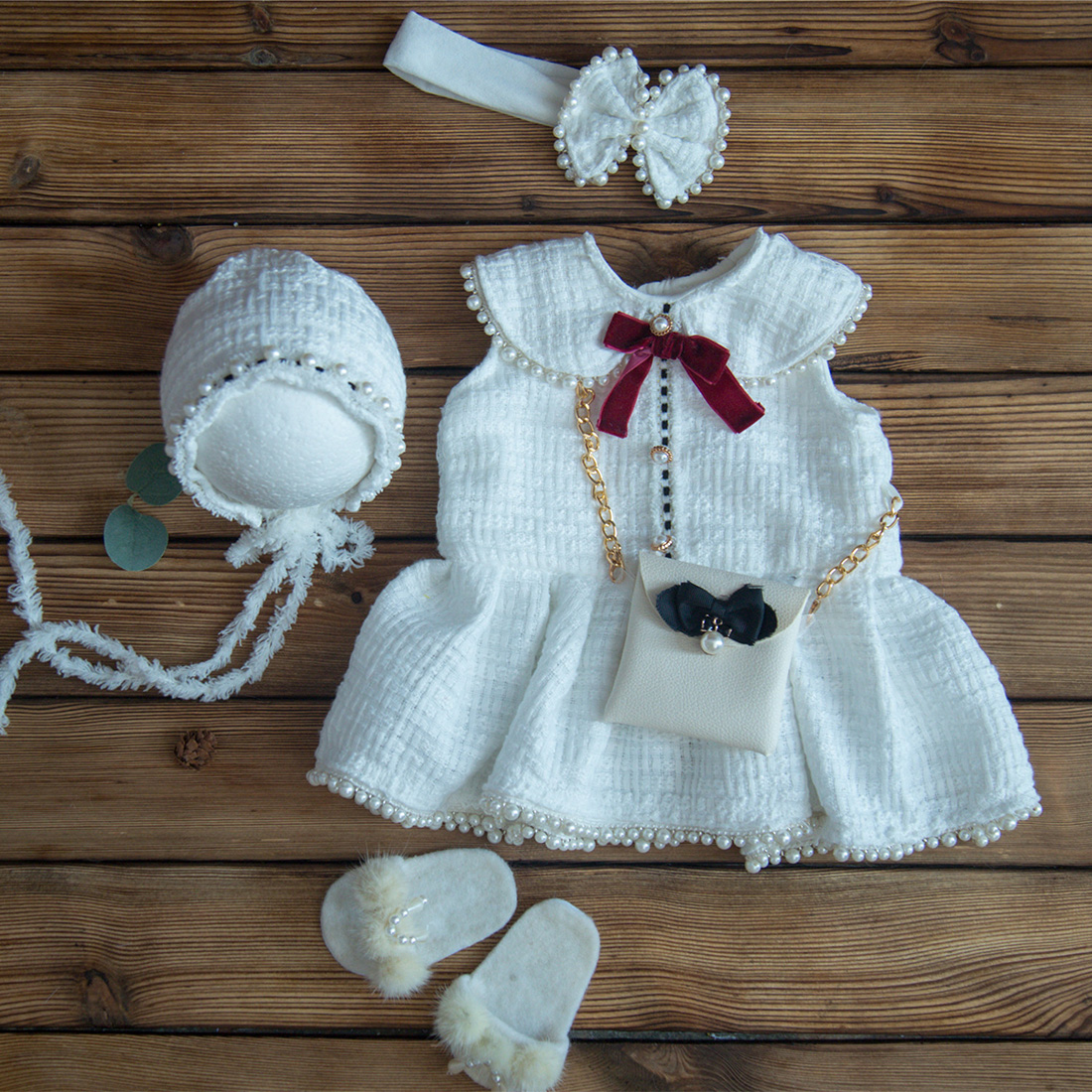 Newborn Sewing Girl Dress Soft - đánh giá và giá Baby Clothing Kit