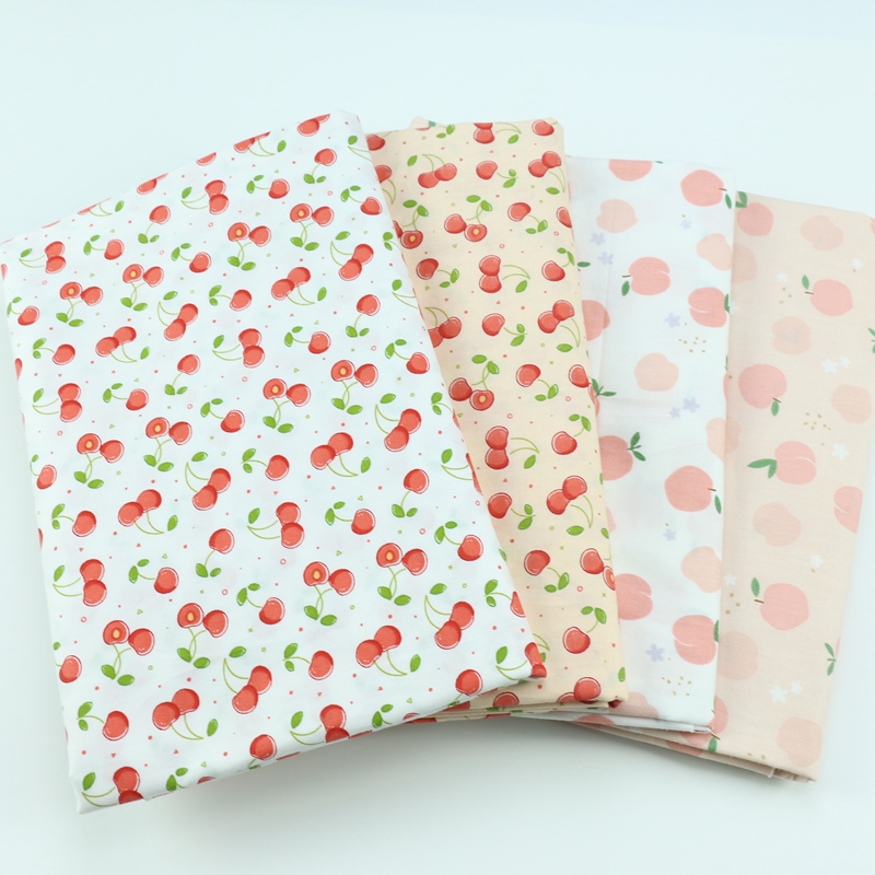 160x50cm Fruit Peach Cotton Pr - đánh giá và giá Baby Clothing Sewing