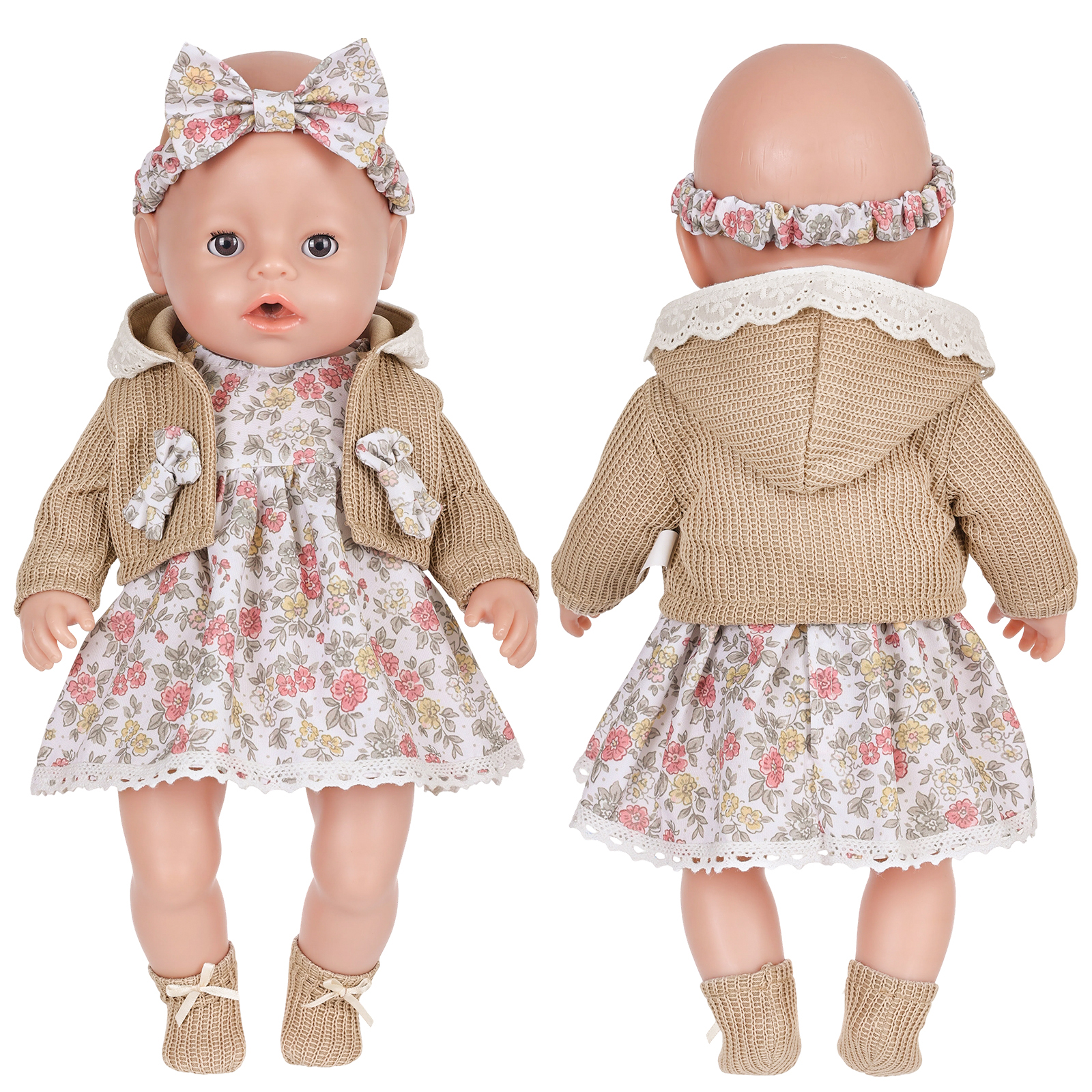 Cute Doll Clothes for 16-18 In - đánh giá và giá Baby Clothing Kit