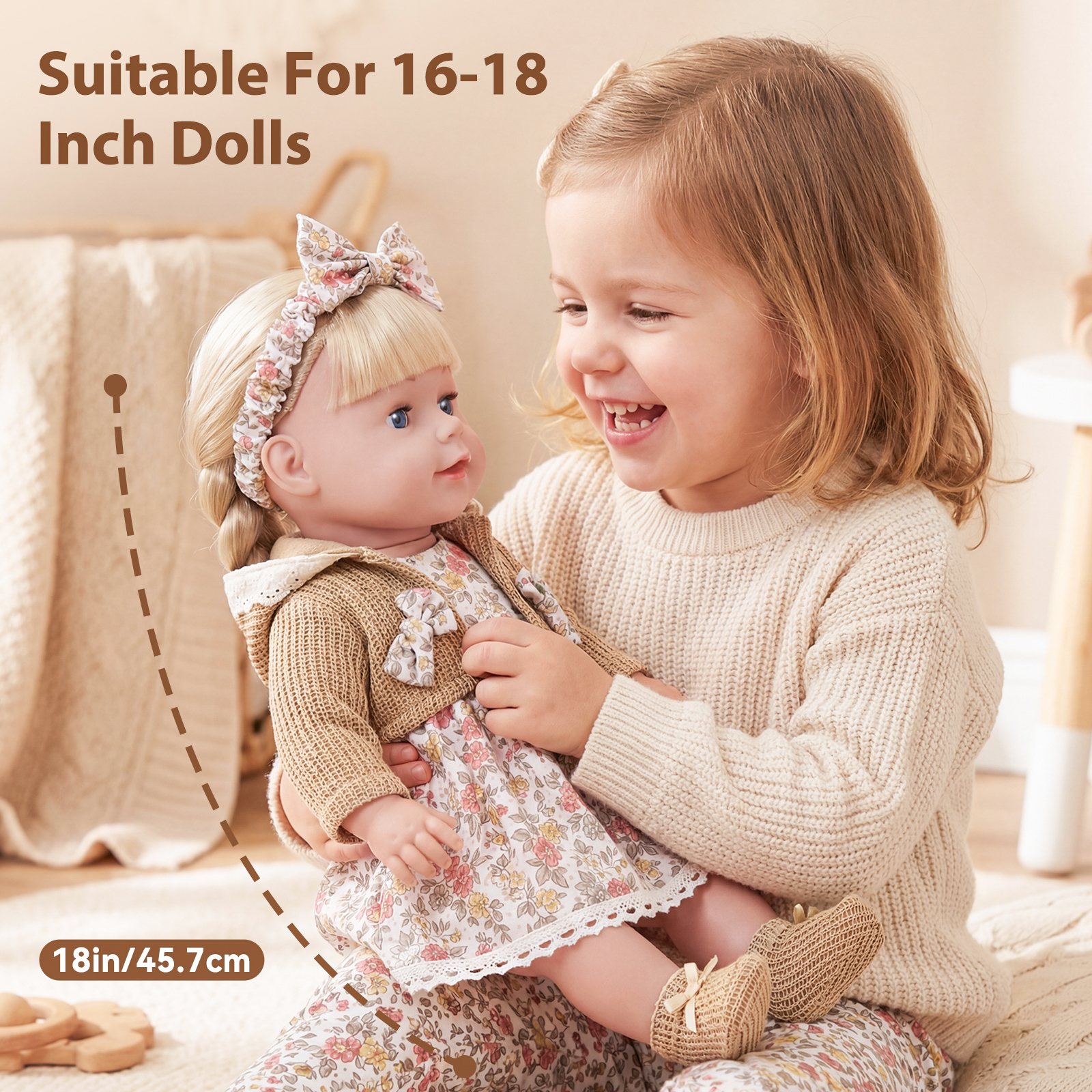 Cute Doll Clothes for 16-18 In - đánh giá và giá Baby Clothing Kit