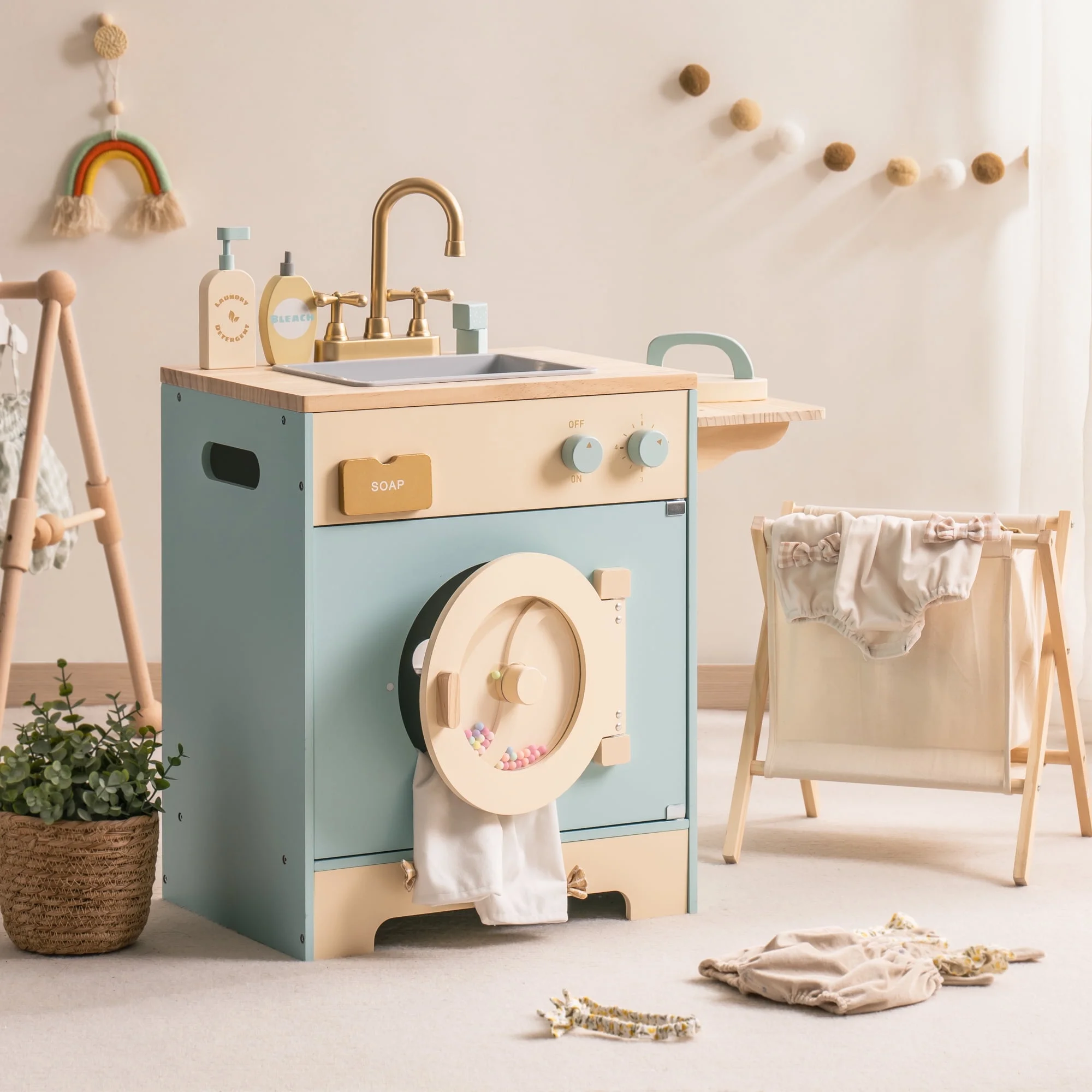 Robotime Robud Kitchen Washer  - đánh giá và giá Baby Clothing Washing Machine