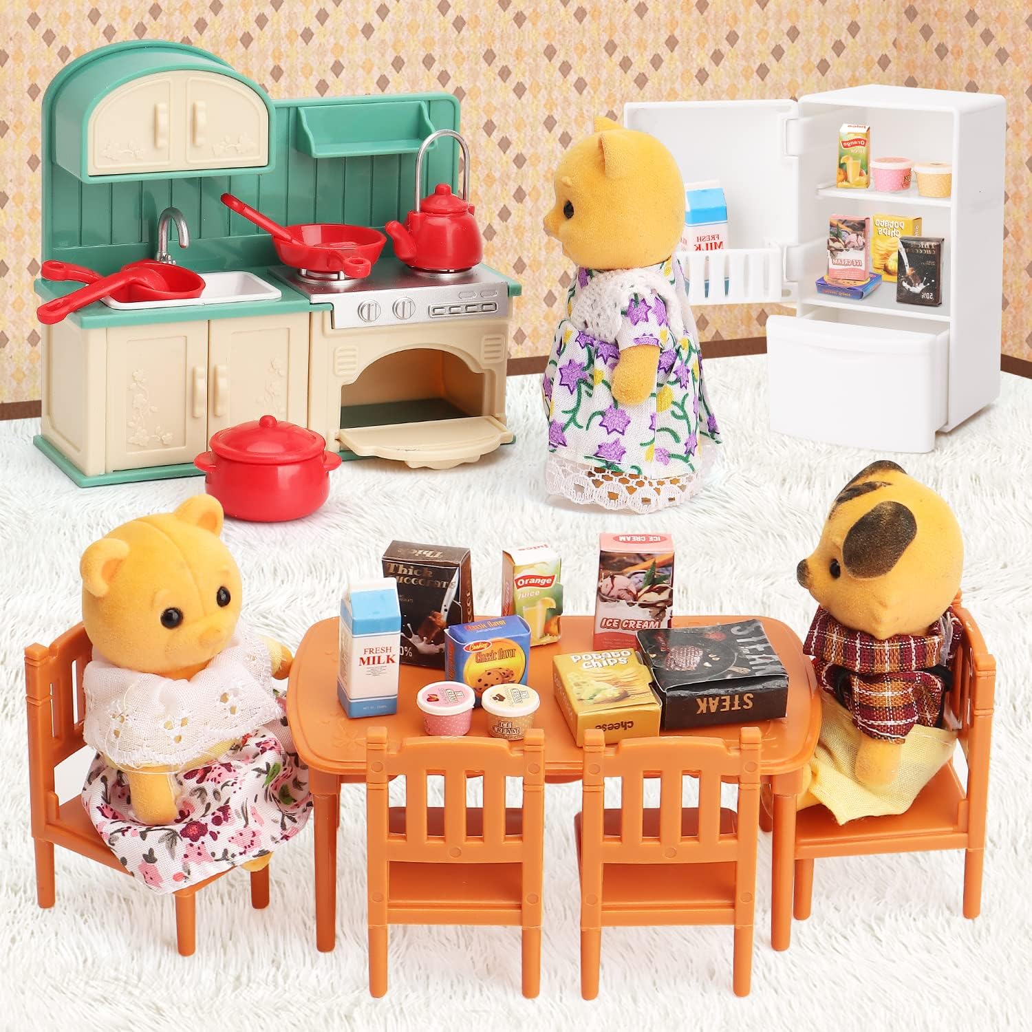 Dollhouse Furniture Set Doll h - đánh giá và giá Baby Clothing Washing Machine