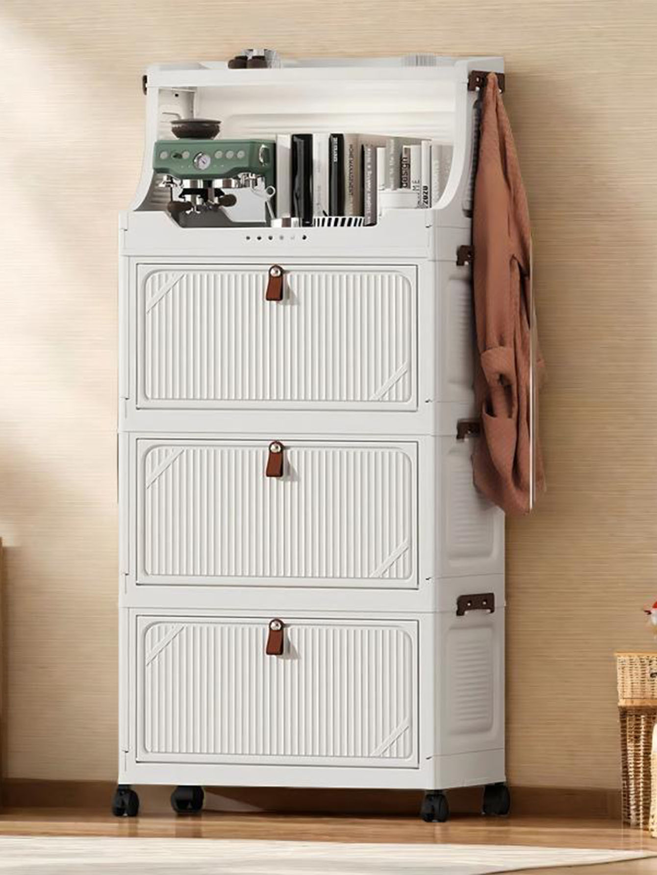 Thickened storage cabinet home - đánh giá và giá Baby Clothing Cupboard