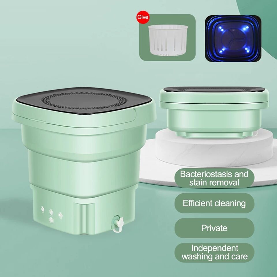 Mini Folding Washing Machine W - đánh giá và giá Baby Clothing Washing Machine
