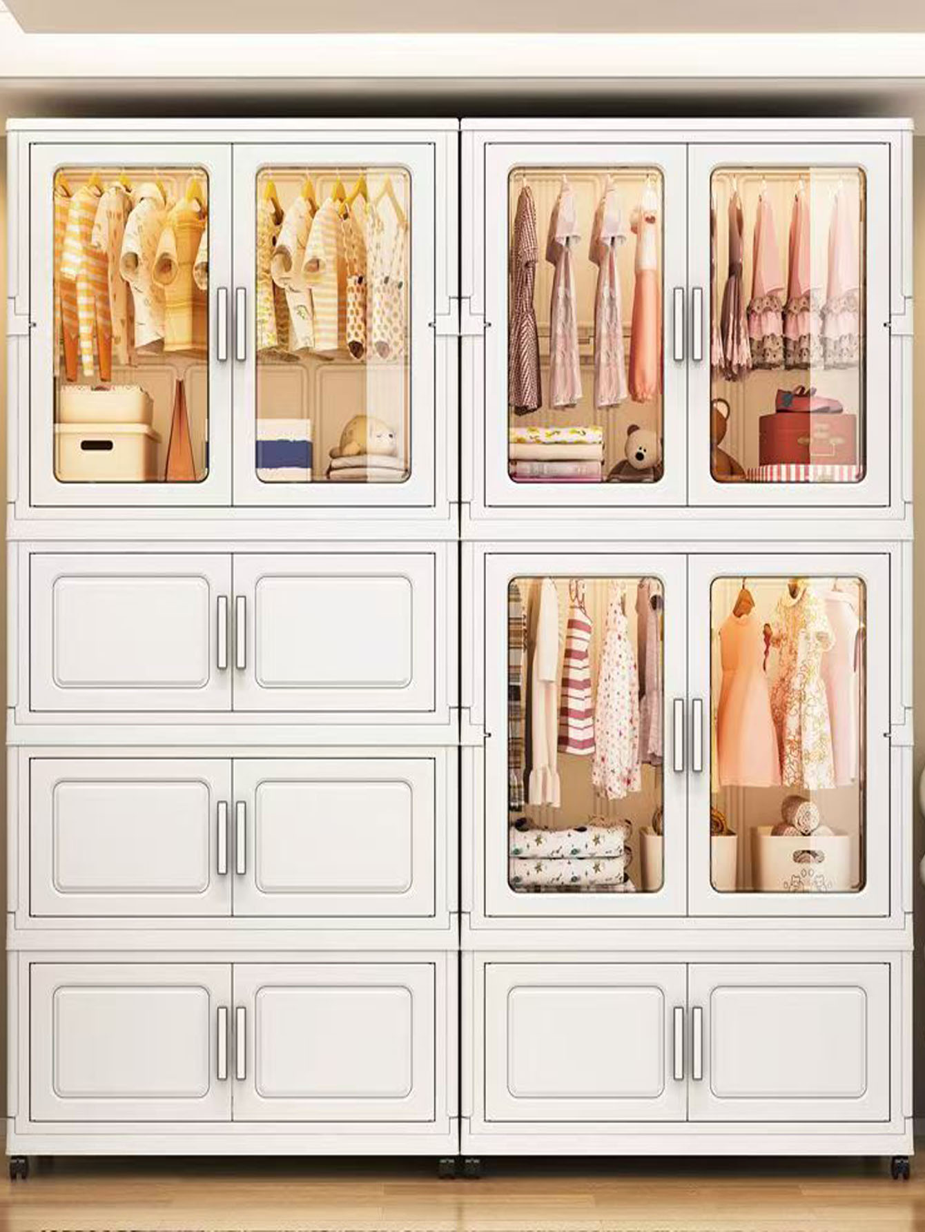 Foldable Storage Cabinet Simpl - đánh giá và giá Baby Clothing Cupboard