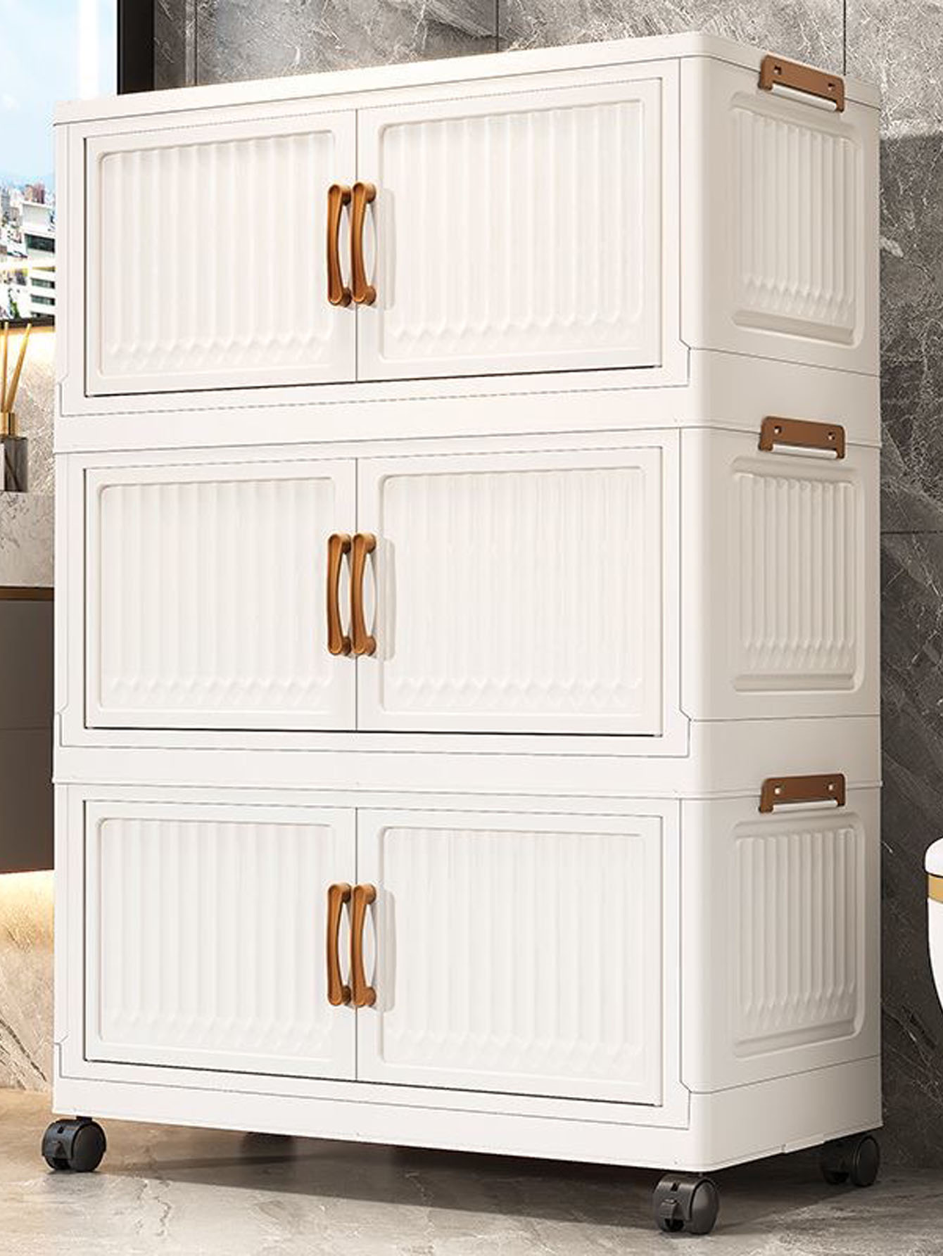 Foldable No-Install Multi-Laye - đánh giá và giá Baby Clothing Cupboard