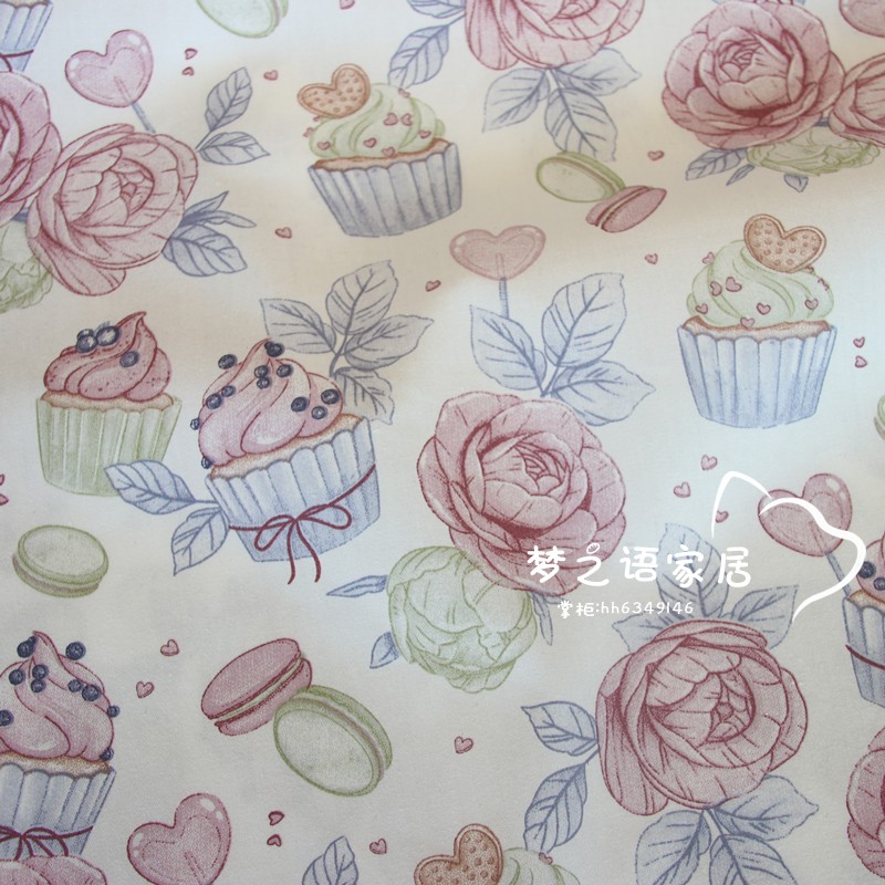 160x50cm Rose Ice Cream DIY Fa - đánh giá và giá Baby Clothing Sewing