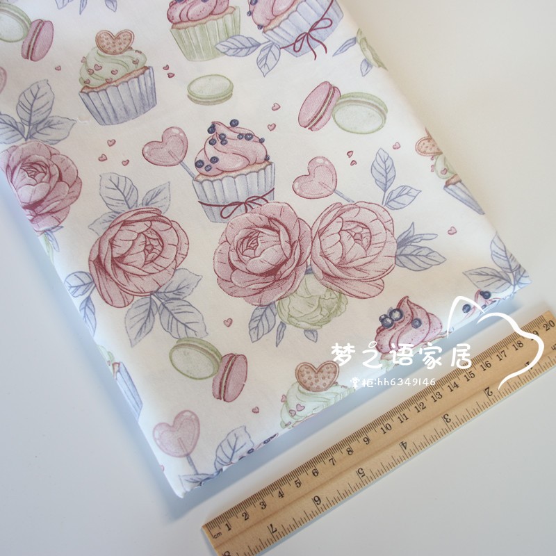 160x50cm Rose Ice Cream DIY Fa - đánh giá và giá Baby Clothing Sewing