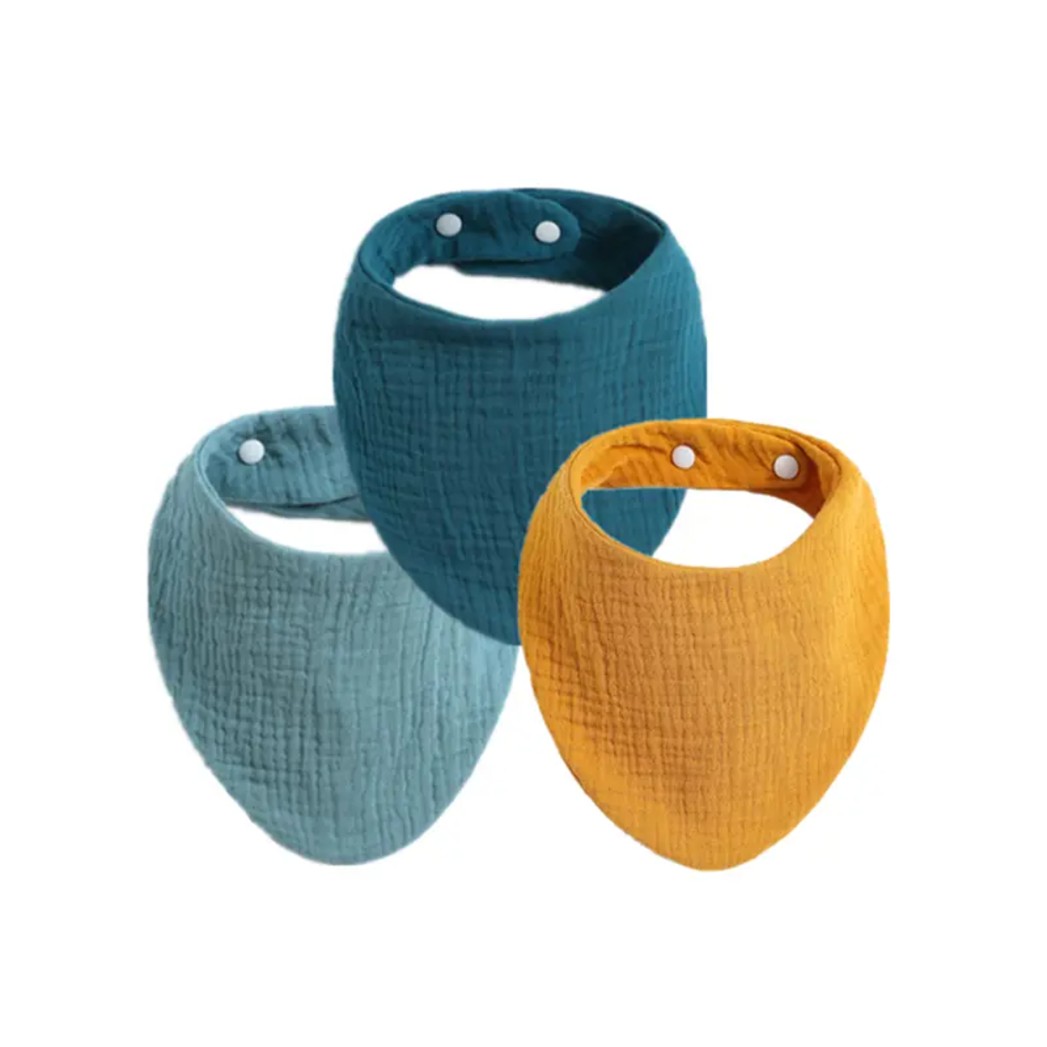 3-pack Baby Cotton Saliva Bibs - đánh giá và giá Printed Bibs Pack