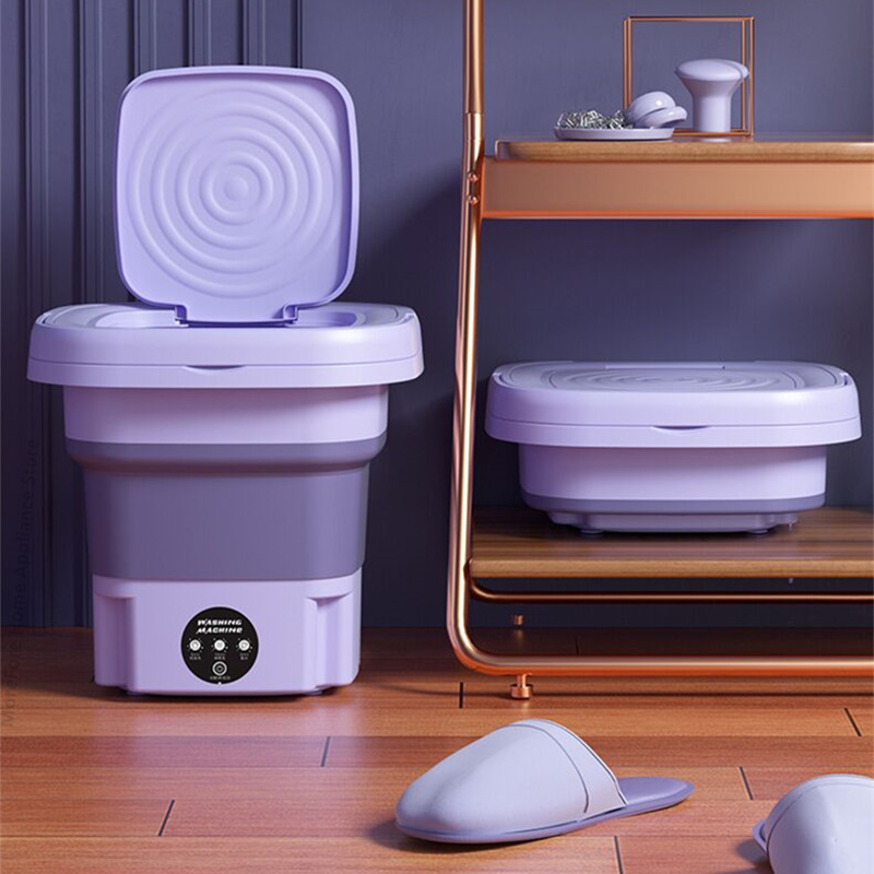 8L Foldable Washing Machine Po - đánh giá và giá Baby Clothing Washing Machine