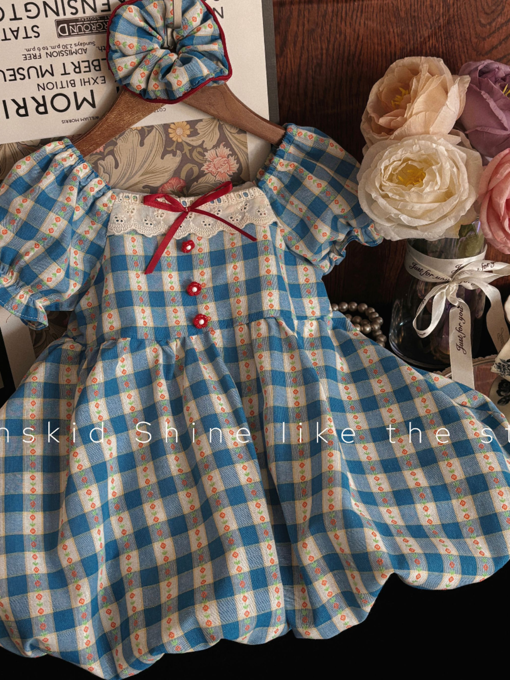Girls Summer Plaid Dress Baby  - đánh giá và giá Baby Clothing For Summer