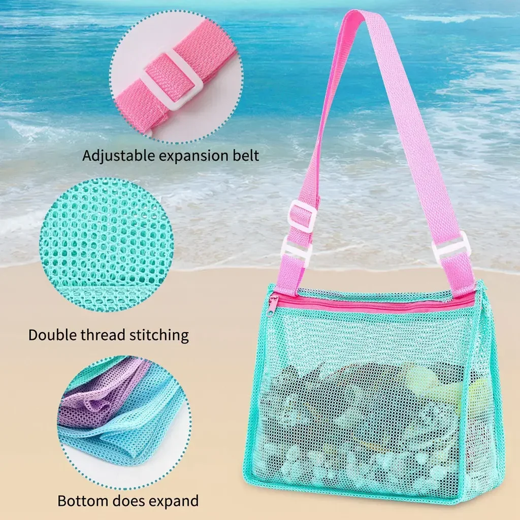 Outdoor Beach Mesh Bag Childen - đánh giá và giá Baby Clothing Cupboard