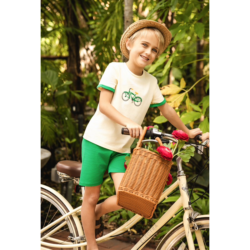 Ali Plus SS26 Printed Bike col - đánh giá và giá Baby Clothing For Sale