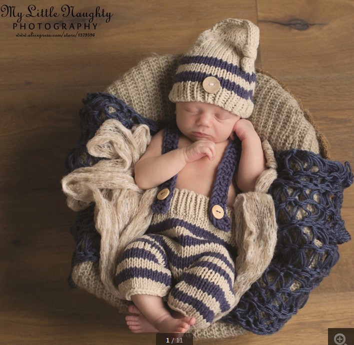Baby Photo Costume Clothes New - đánh giá và giá Baby Clothing Kit