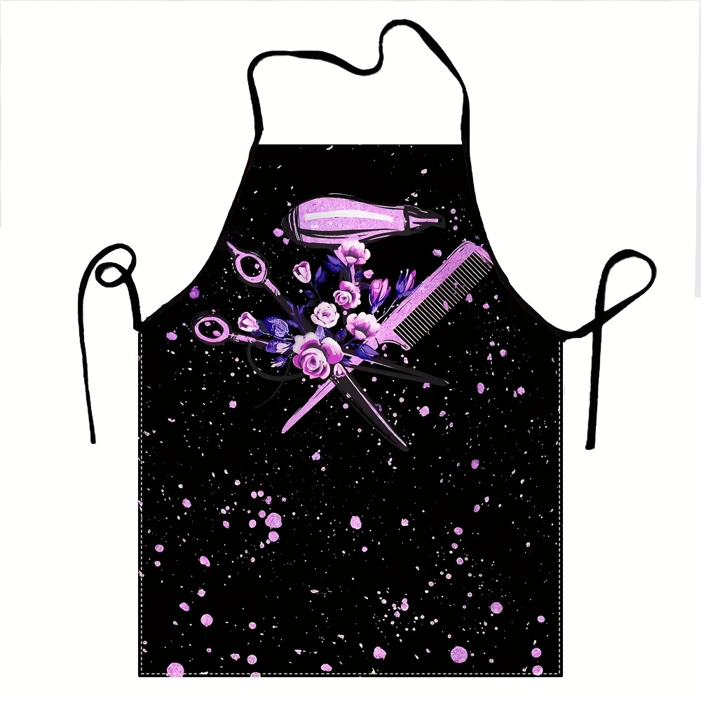Hair Stylist Salon Apron with  - đánh giá và giá Printed Bibs Pack