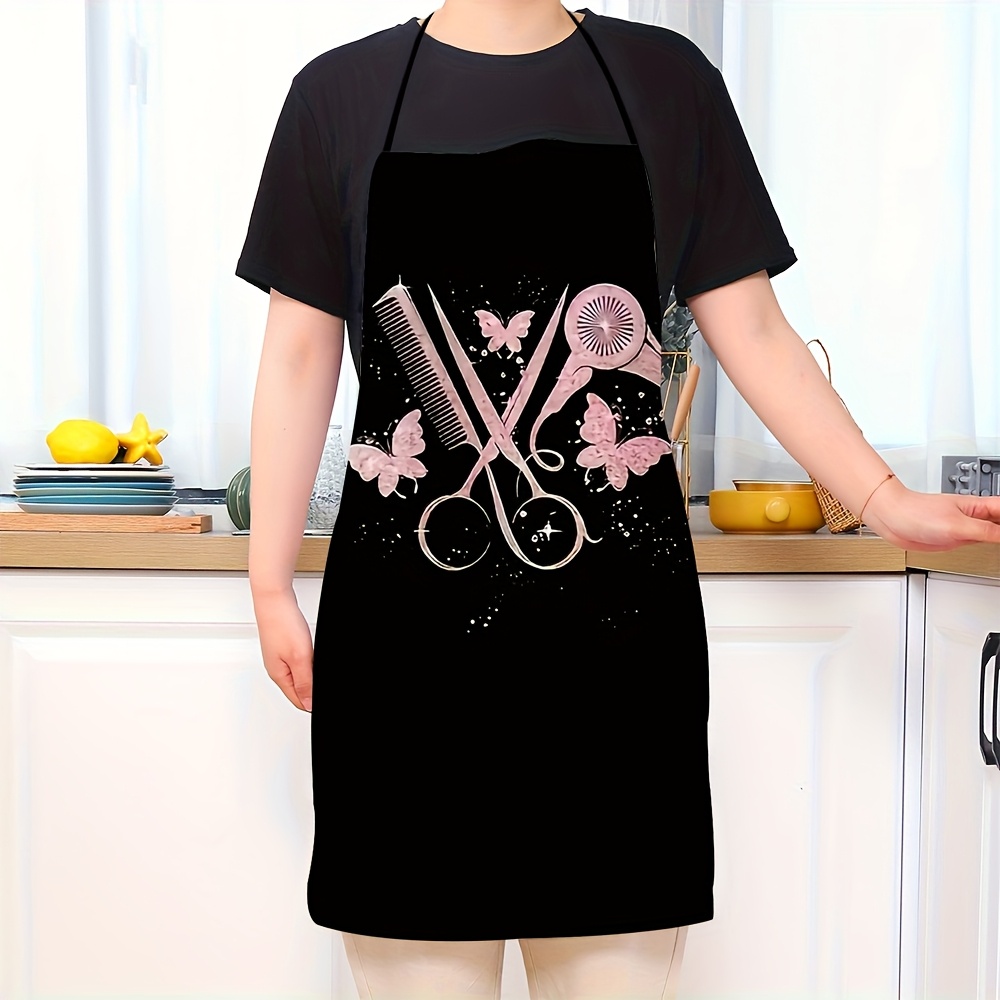 Hair Stylist Salon Apron with  - đánh giá và giá Printed Bibs Pack