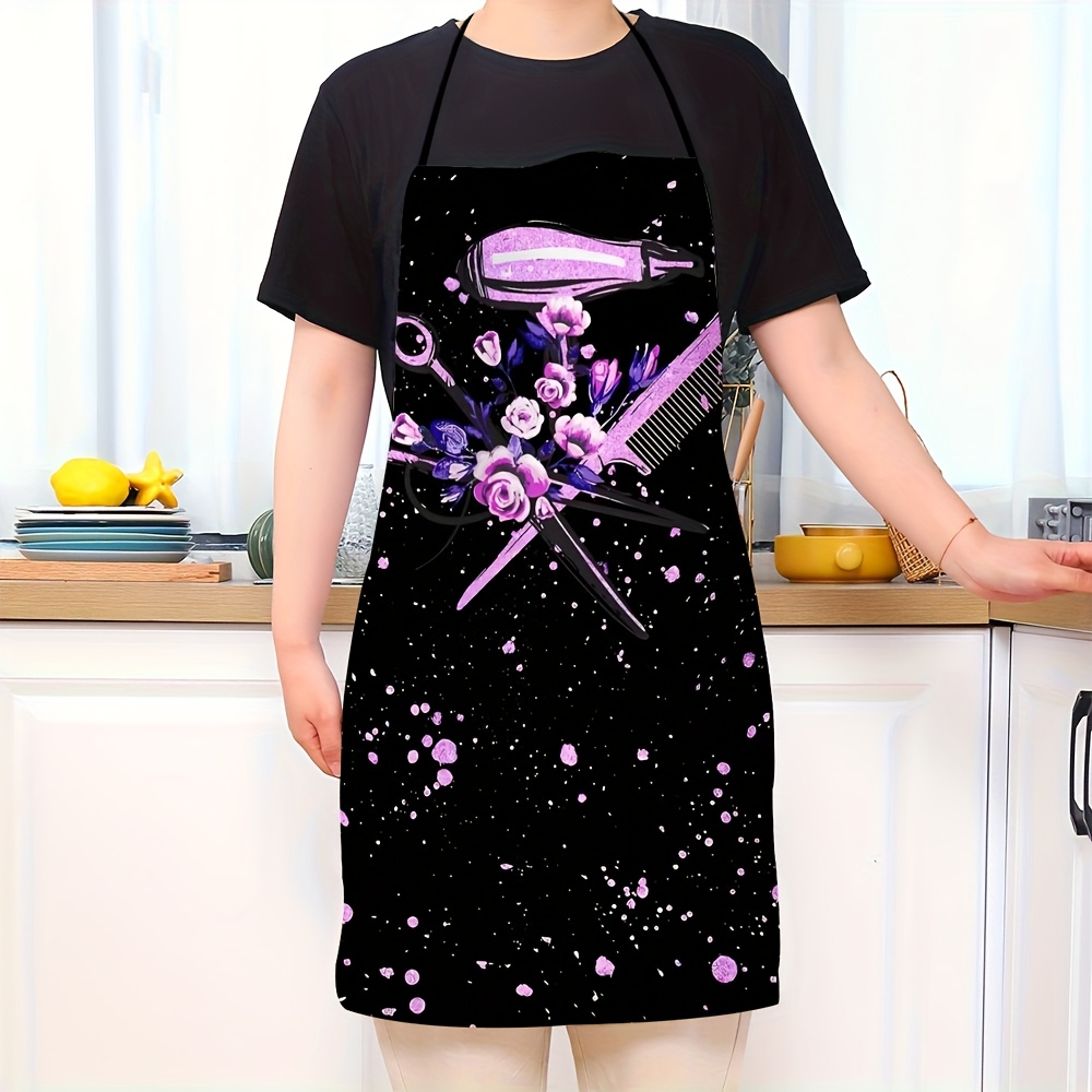 Hair Stylist Salon Apron with  - đánh giá và giá Printed Bibs Pack