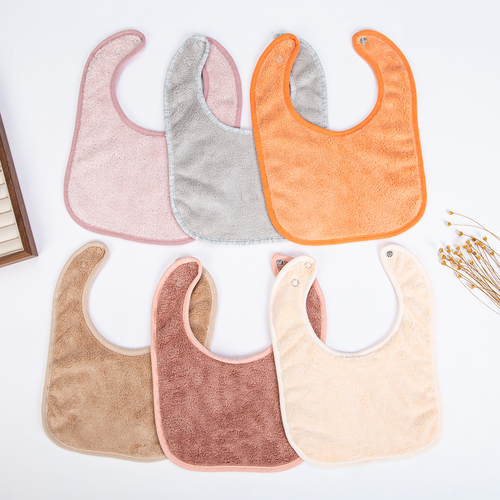 Solid Terry Towel Baby Bibs Sw - đánh giá và giá Baby Clothing Kit