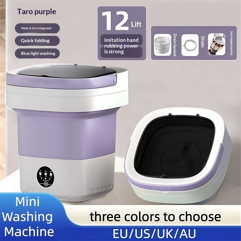 12L Mini Folding Washing Machi - đánh giá và giá Baby Clothing Washing Machine