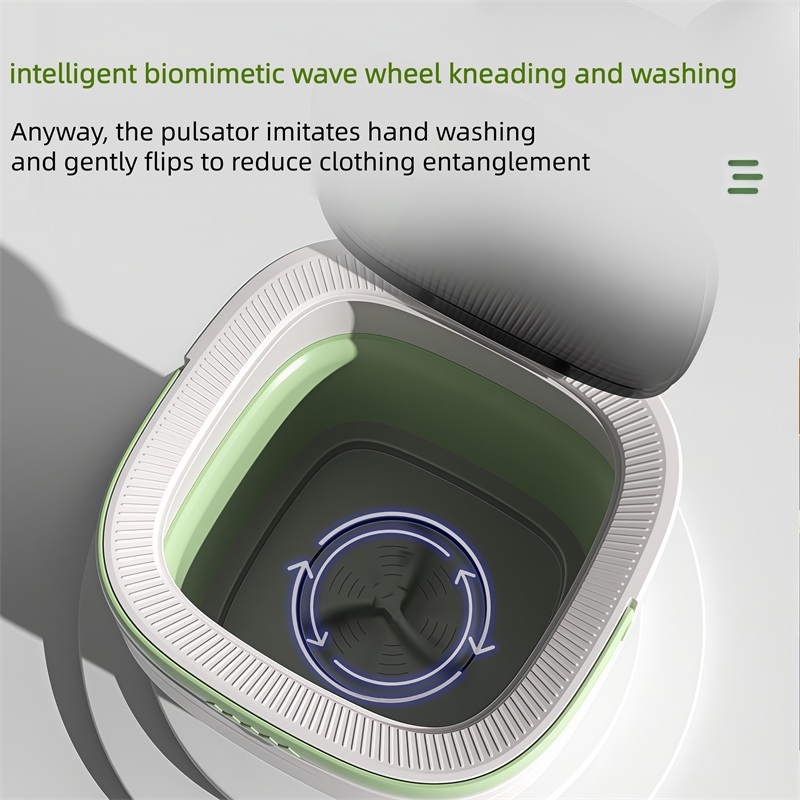12L Mini Folding Washing Machi - đánh giá và giá Baby Clothing Washing Machine