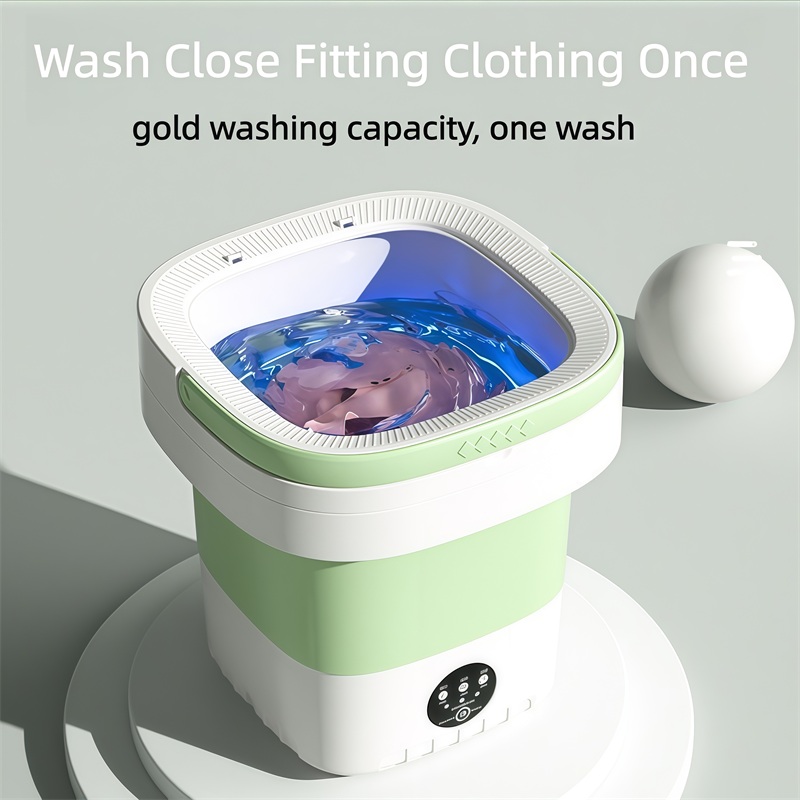 12L Mini Folding Washing Machi - đánh giá và giá Baby Clothing Washing Machine