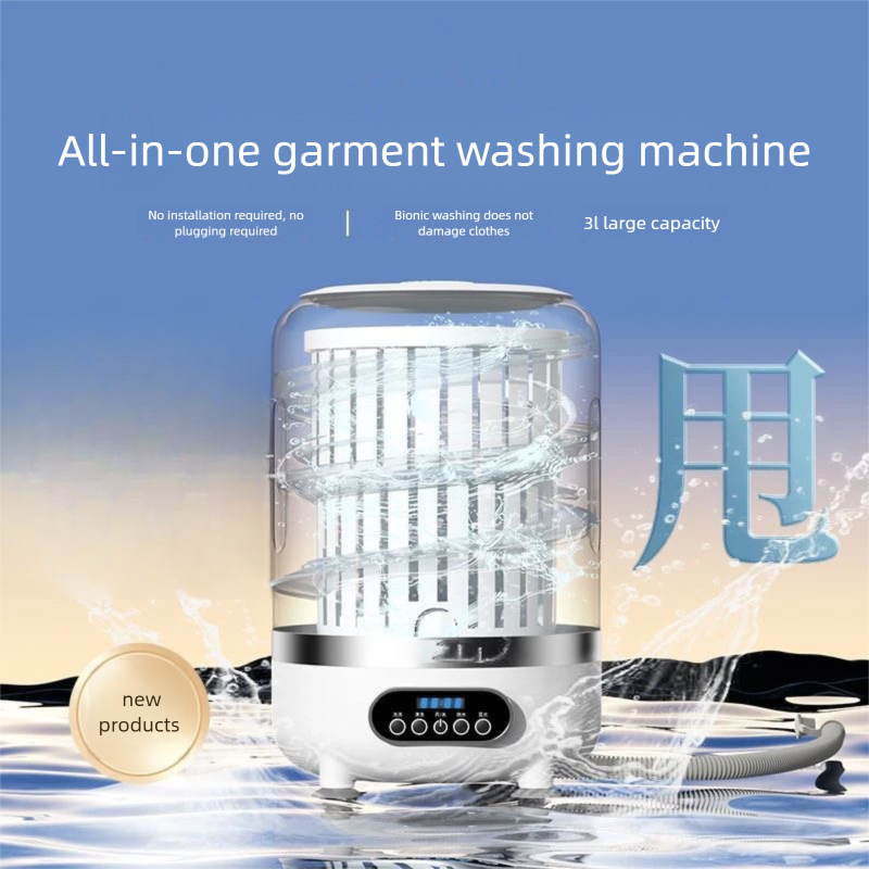 Multifunctional Portable Recha - đánh giá và giá Baby Clothing Washing Machine