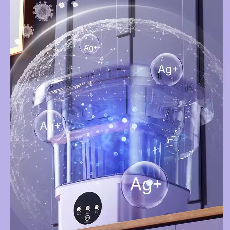 Portable Folding Mini Washing  - đánh giá và giá Baby Clothing Washing Machine