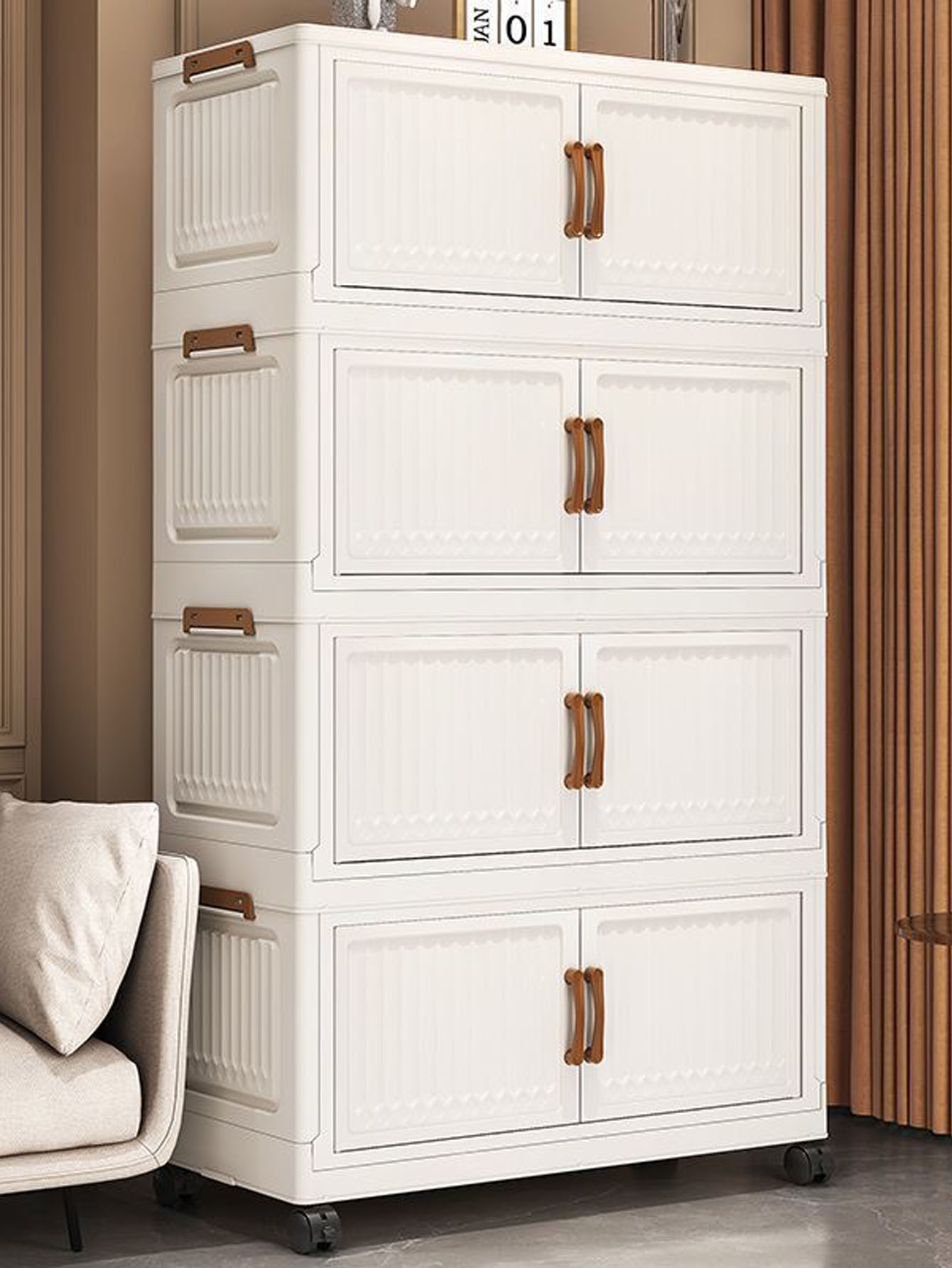 Foldable No-Install Multi-Laye - đánh giá và giá Baby Clothing Cupboard