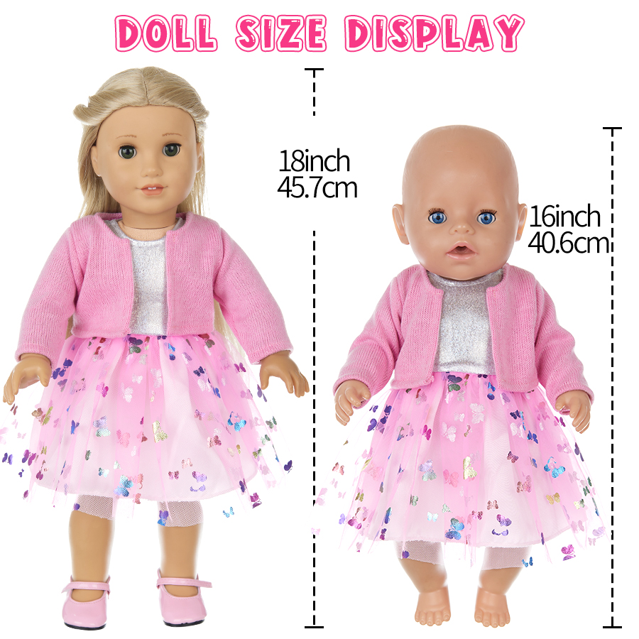 Doll Clothes for 16-18Inch 40- - đánh giá và giá Baby Clothing Accessories