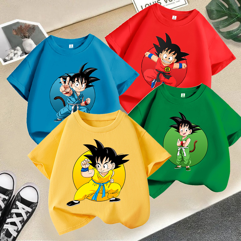 Dragon Ball Goku T-shirt Child - đánh giá và giá Baby Clothing For Summer