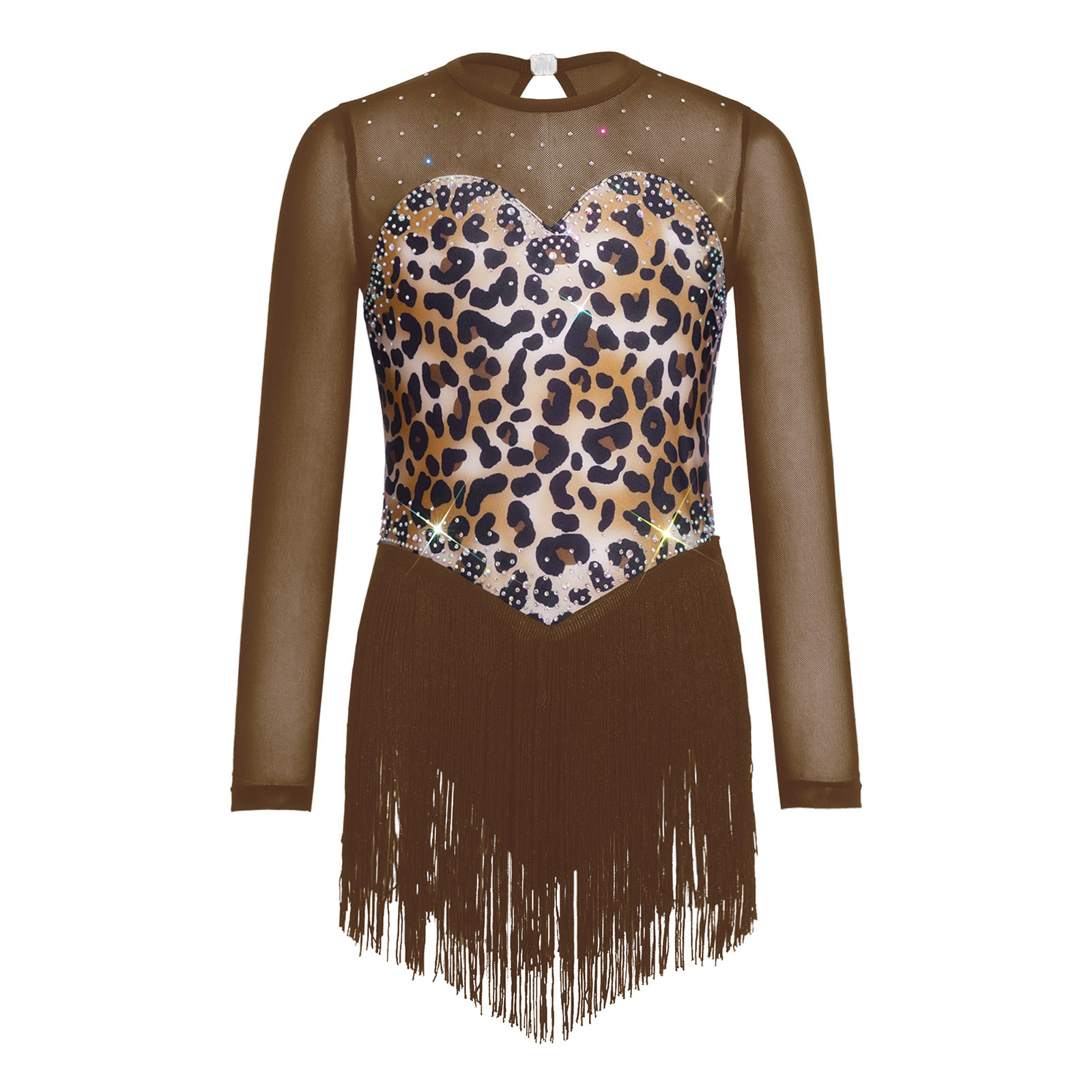 Girls Leopard Sheer Mesh Rhine - đánh giá và giá Baby Clothing Size