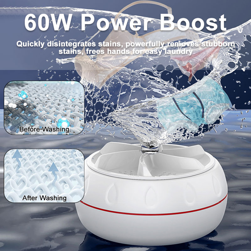60W Mini Washing Machine Porta - đánh giá và giá Baby Clothing Washing Machine