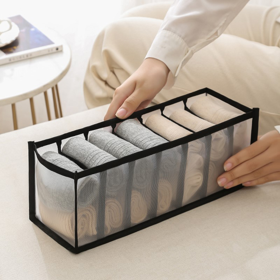 House Storage Box Nylon Mesh B - đánh giá và giá Baby Clothing Cupboard