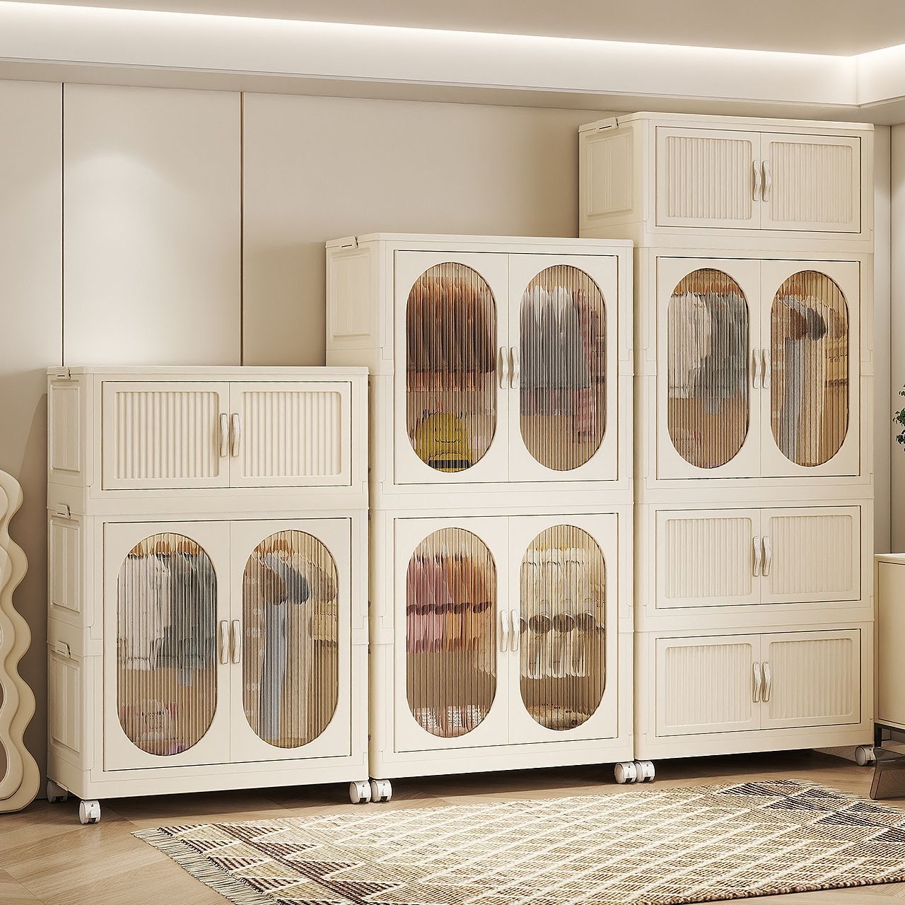 Thickened Home Use Storage Cab - đánh giá và giá Baby Clothing Cupboard