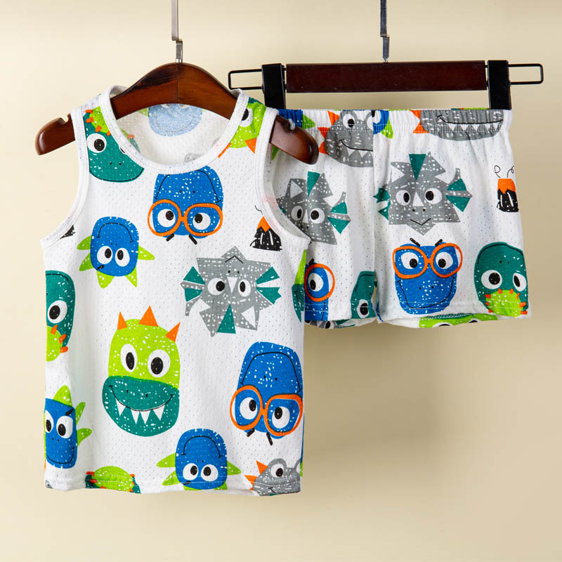 1 to 9 Years Summer Boys Pajam - đánh giá và giá Baby Clothing For Sale
