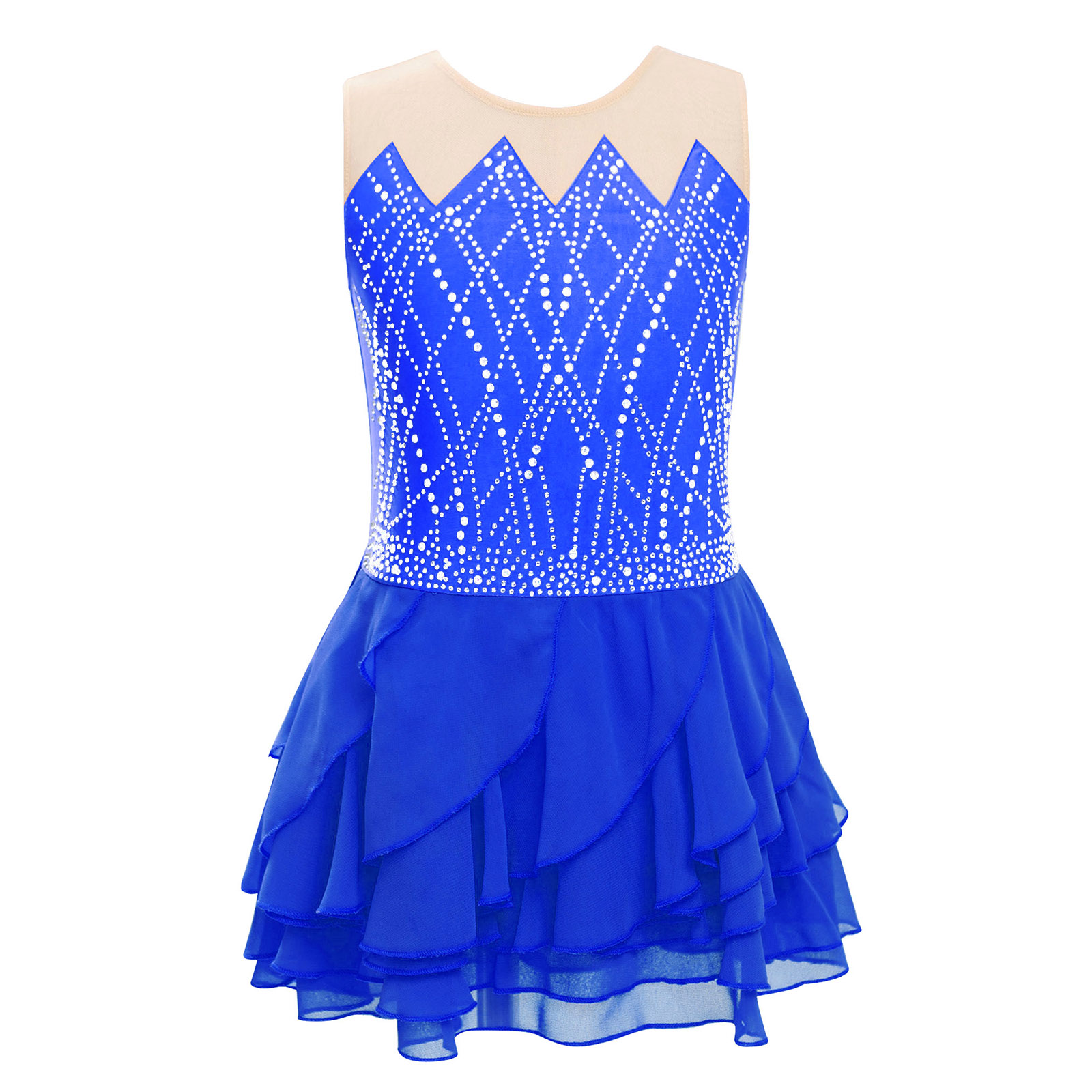 Girls Mesh Figure Skating Dres - đánh giá và giá Baby Clothing Size