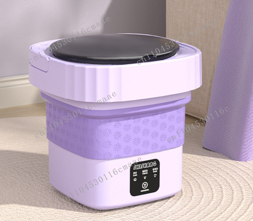 6L 8L Portable Folding Does No - đánh giá và giá Baby Clothing Washing Machine