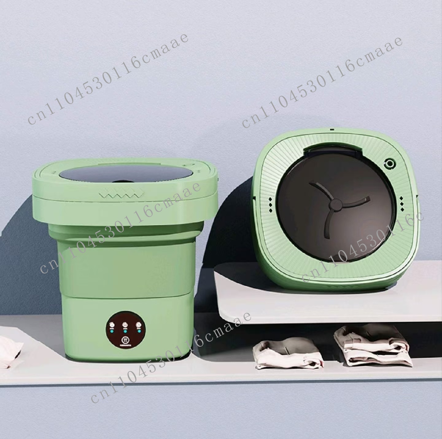 6L 8L Portable Folding Does No - đánh giá và giá Baby Clothing Washing Machine