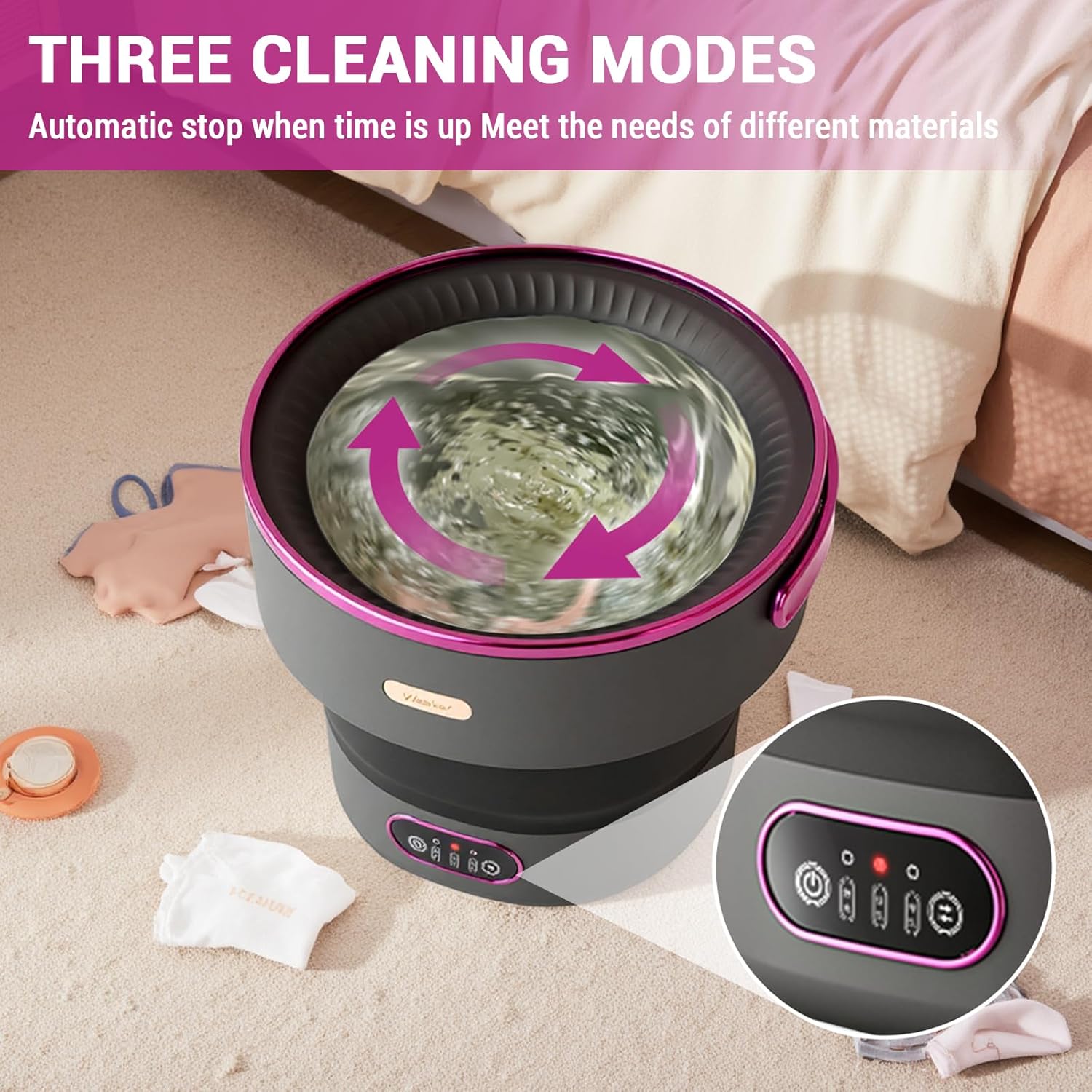Portable Washing Machine 13L F - đánh giá và giá Baby Clothing Washing Machine