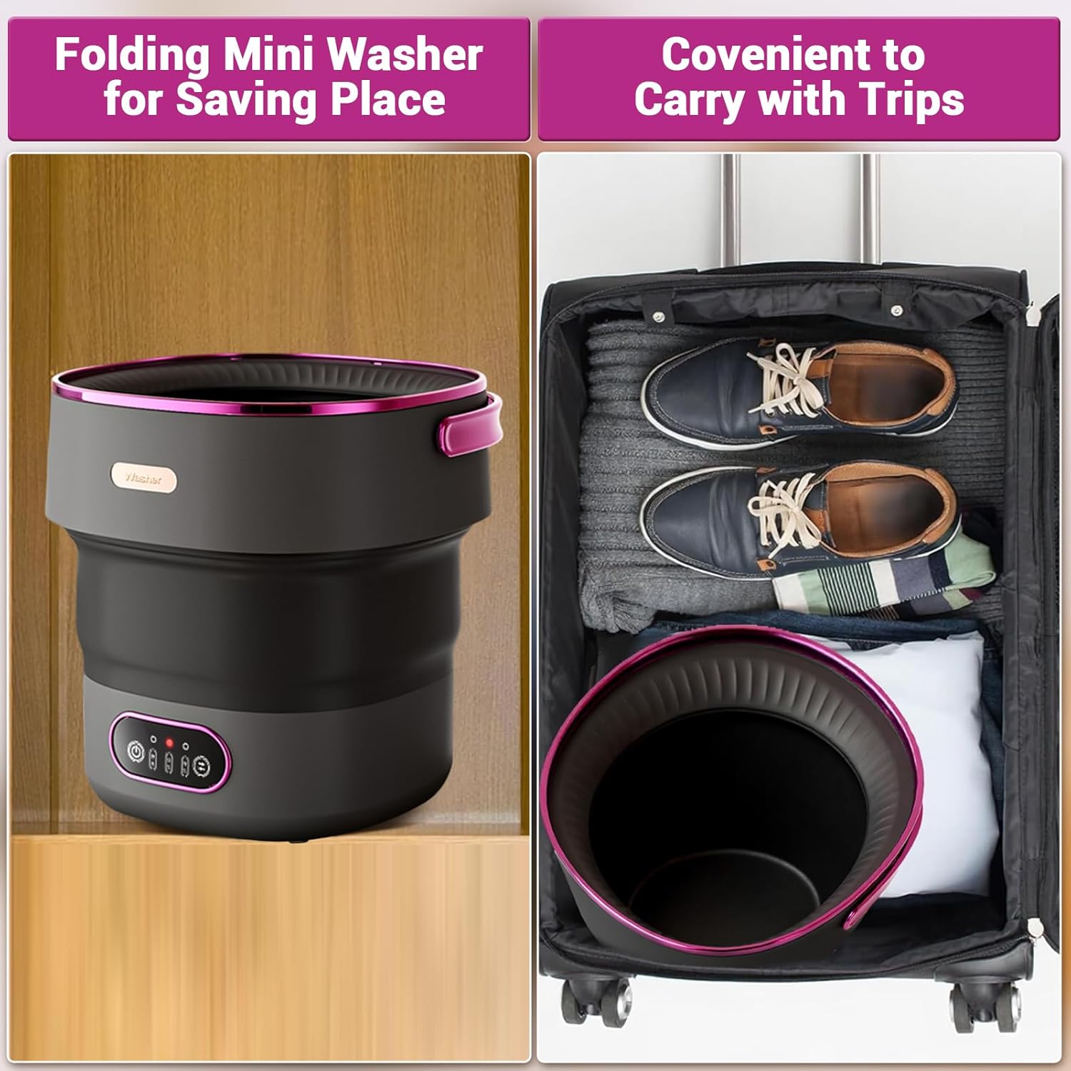 Portable Washing Machine 13L F - đánh giá và giá Baby Clothing Washing Machine